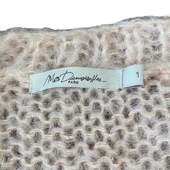 Mes Demoiselles Light Pink Lutin Mohair Blend Sweater 1 - Picture 4 of 5